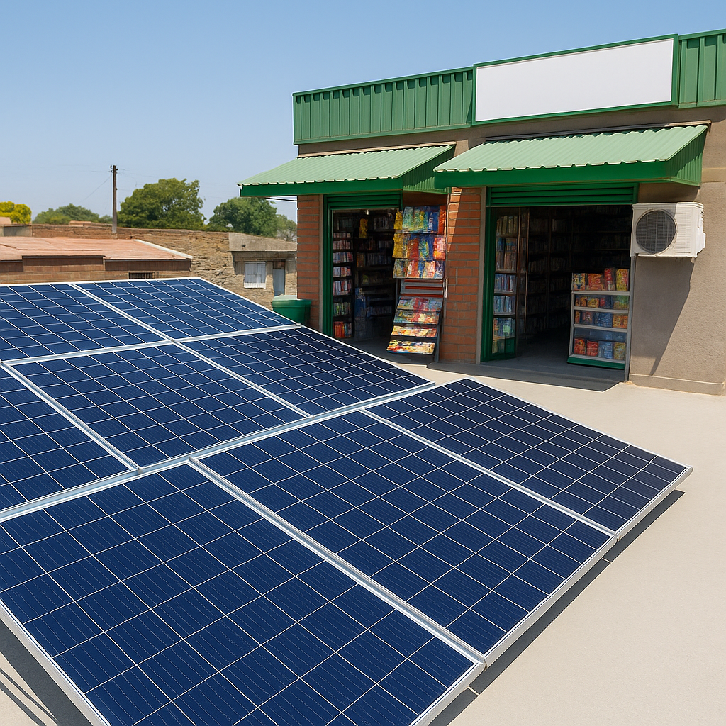 đđ SupĂ©rettes & Boutiques : 100% autonomie solaire pour moins de 7 millions FCFA