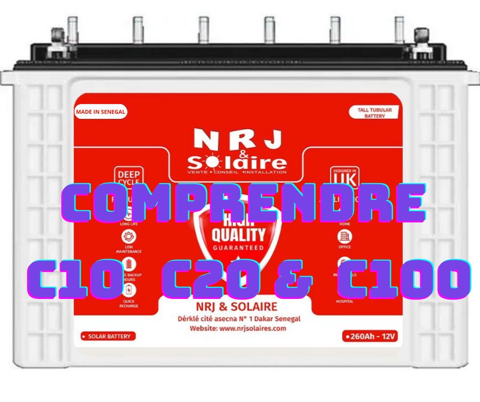 Démystification des Capacités des Batteries : Ce que C10, C20 et C100 Signifient Vraiment