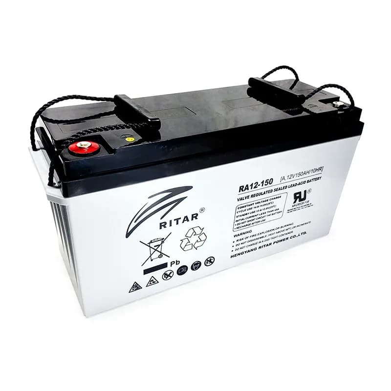 Batterie GEL Ritar 150Ah 12V disponible au Sénégal – NRJSOLAIRE