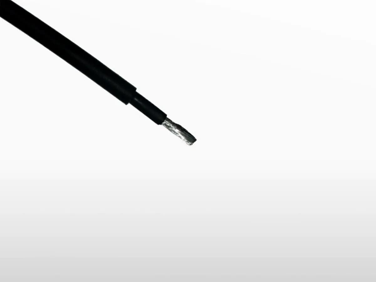 Câble DC Solaire 6mm² Noir (au mètre) disponible au Sénégal – NRJSOLAIRE