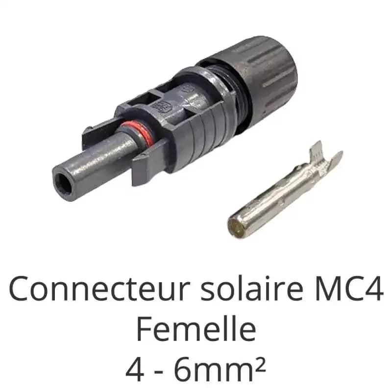 Connecteurs MC4 Paire Mâle/Femelle disponible au Sénégal – NRJSOLAIRE