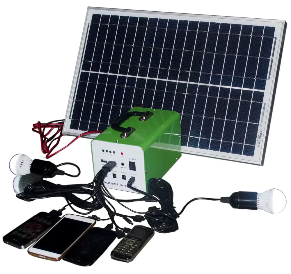 Kit Éclairage Solaire Intérieur 20W disponible au Sénégal – NRJSOLAIRE