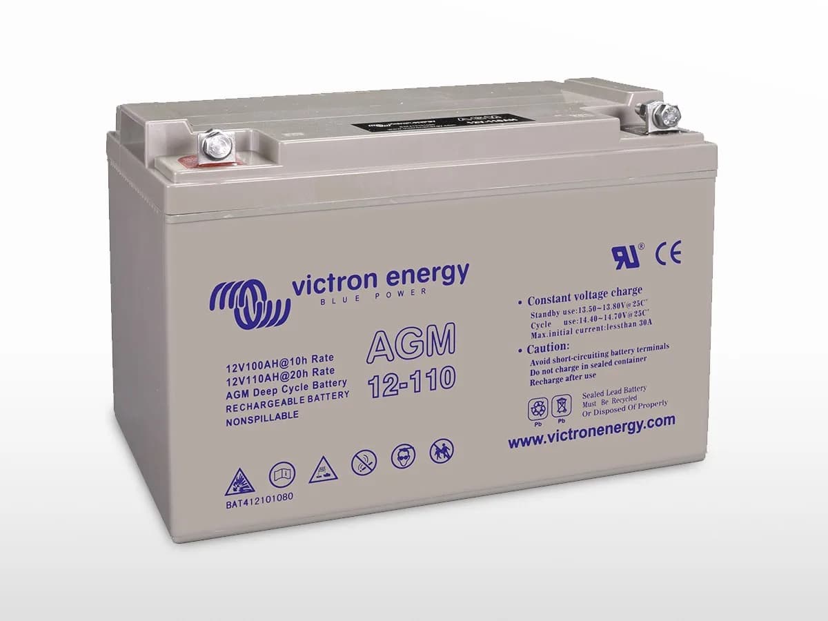 Victron AGM Deep Cycle 100Ah 12V disponible au Sénégal – NRJSOLAIRE