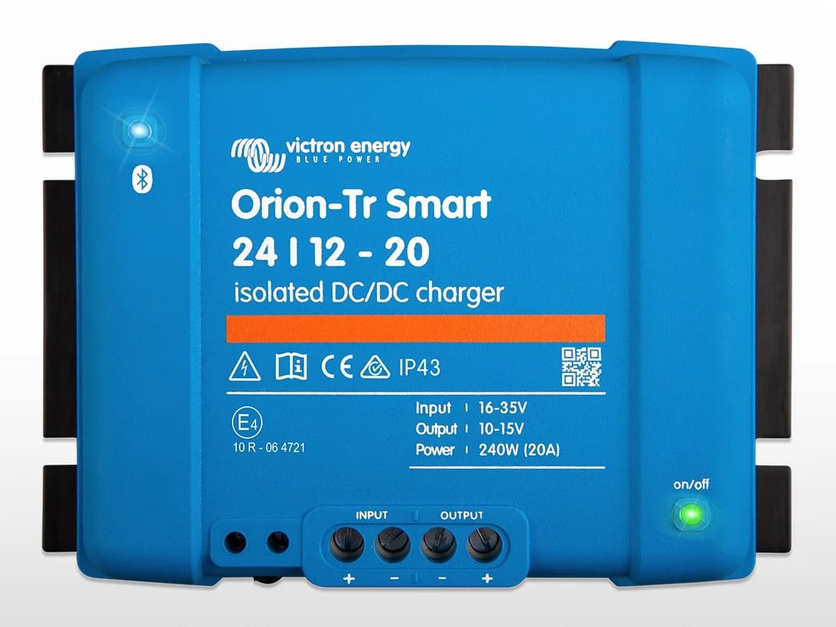 Victron Orion-Tr Smart 24/12-20A disponible au Sénégal – NRJSOLAIRE