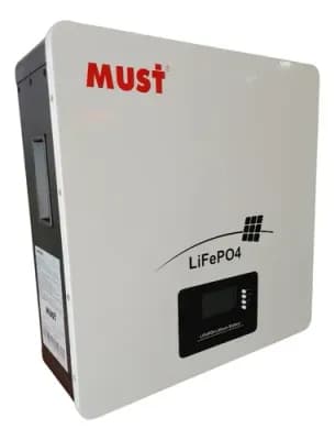 Batterie LiFePO4 MUST 25.6V 100Ah 2.56kWh BMS disponible au Sénégal – NRJSOLAIRE