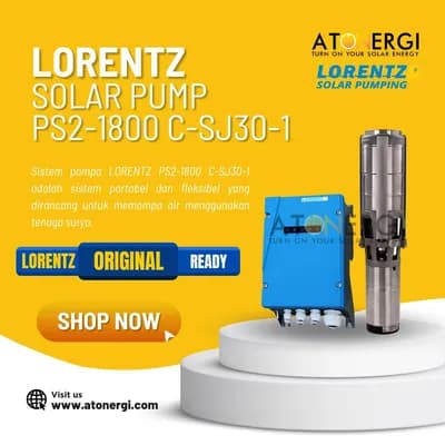 Pompe Solaire Lorentz PS2-1800 C-SJ8-11 disponible au Sénégal – NRJSOLAIRE