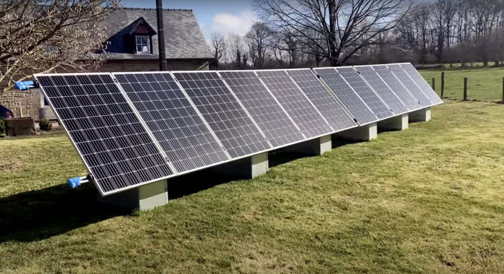 Installation solaire 3600 Watts crête en autoconsommation