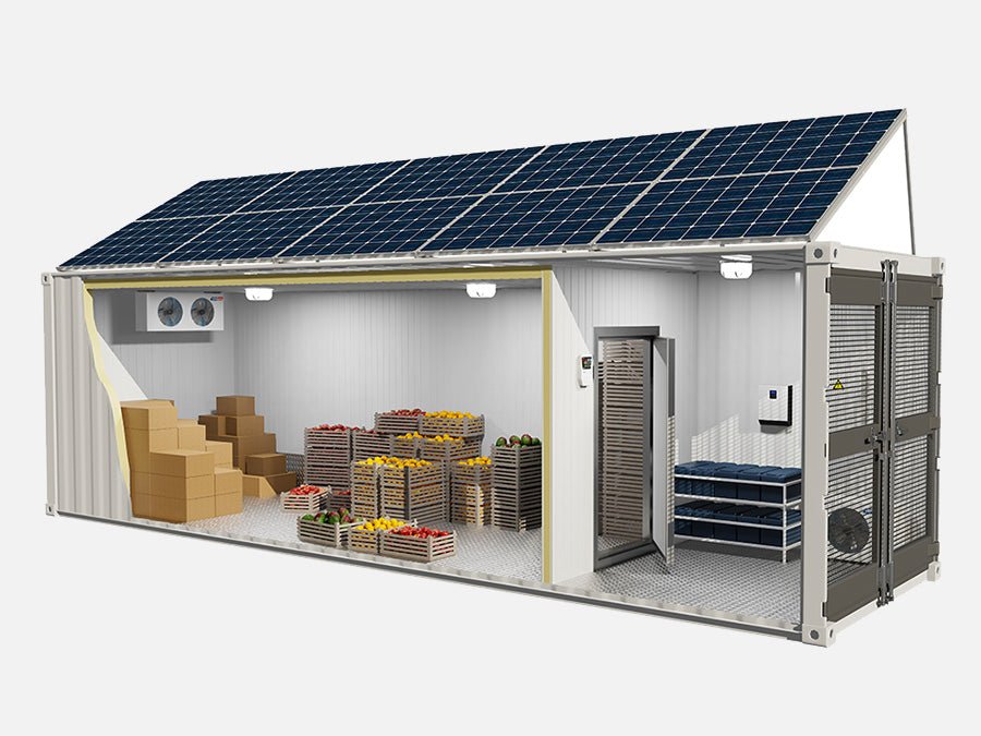 La Chambre Froide Solaire 10m3 de NRJSOLAIRE : Une Solution Écologique pour la Conservation des Produits Alimentaires