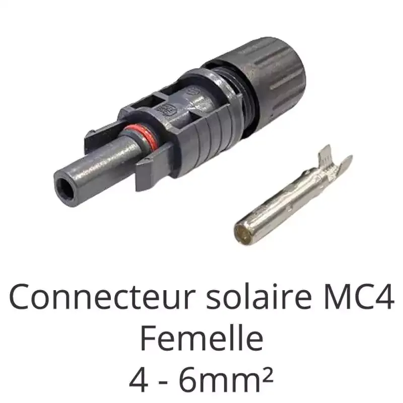 Connecteurs MC4 Paire Mâle/Femelle | NRJSOLAIRE Sénégal