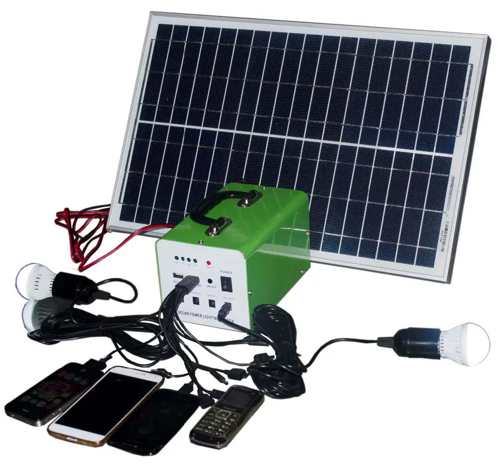 Kit Éclairage Solaire Intérieur 20W | NRJSOLAIRE Sénégal