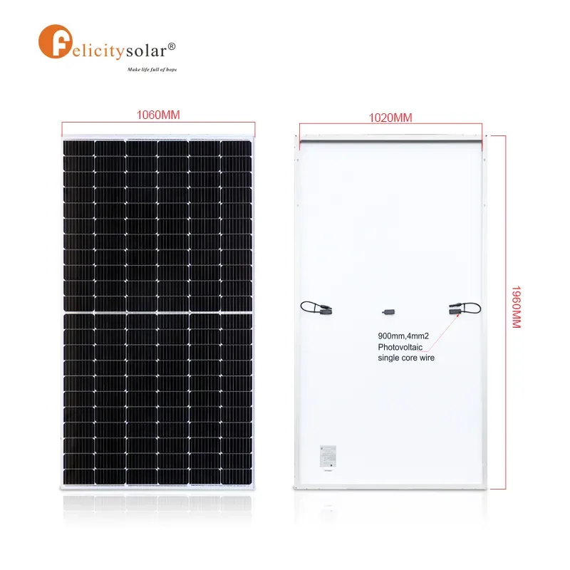 Panneau Solaire Felicity 450Wc Mono PERC | NRJSOLAIRE Sénégal