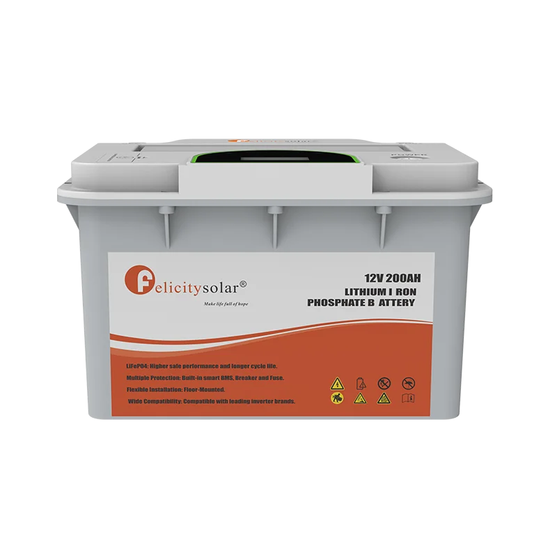 Batterie LiFePO4 Felicity 12V 200Ah 2.56kWh BMS
