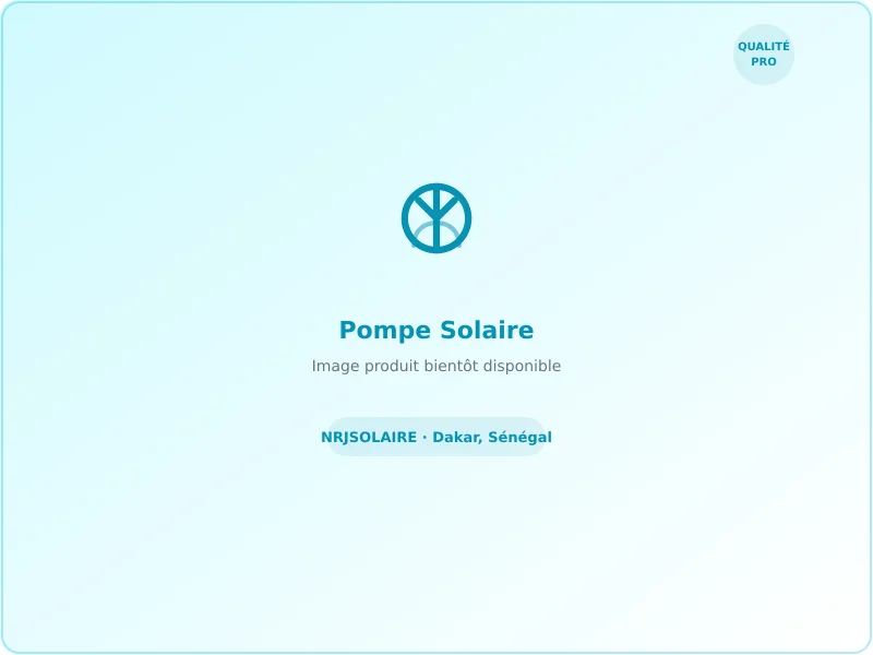 Variateur Solaire Solarix 2.2kW Triphasé | NRJSOLAIRE Sénégal